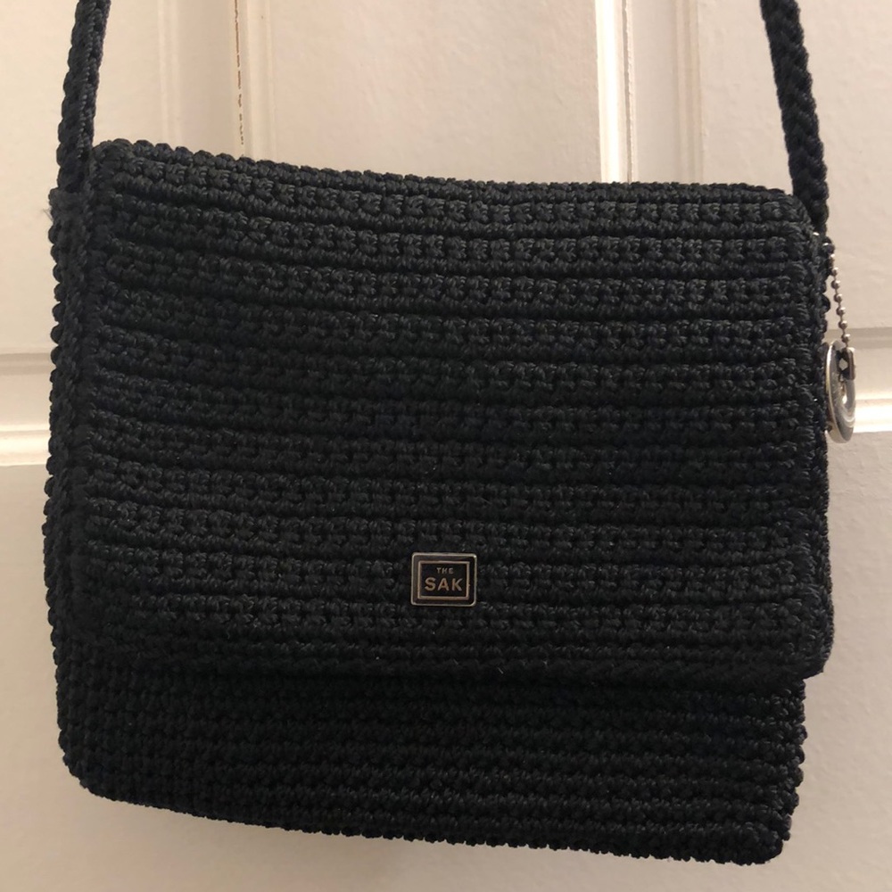 The Sak crochet shoulder bag